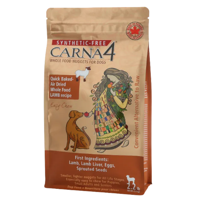 Carna4 - Dog - Lamb Formula, Size: 5 LB