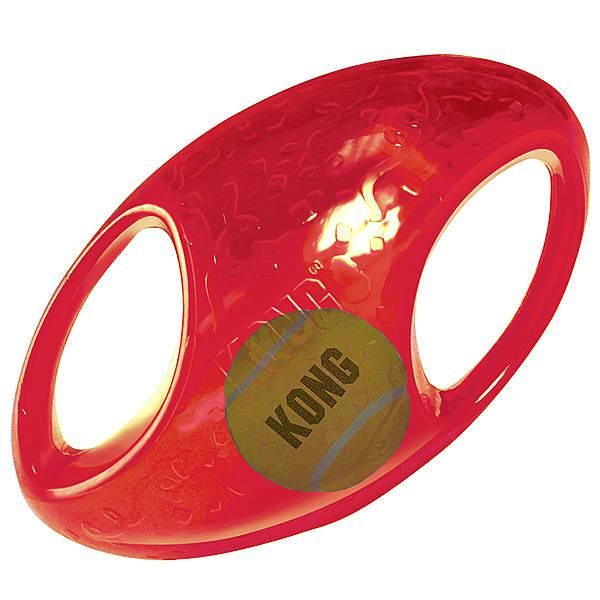 Kong Jumbler Football Dog Toy
