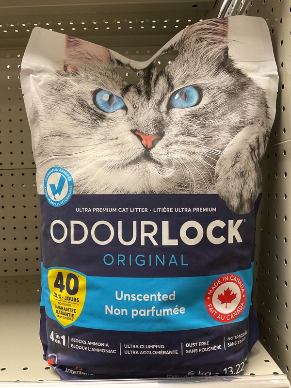 Intersand Odourlock Cat Litter-Unscented 6kg