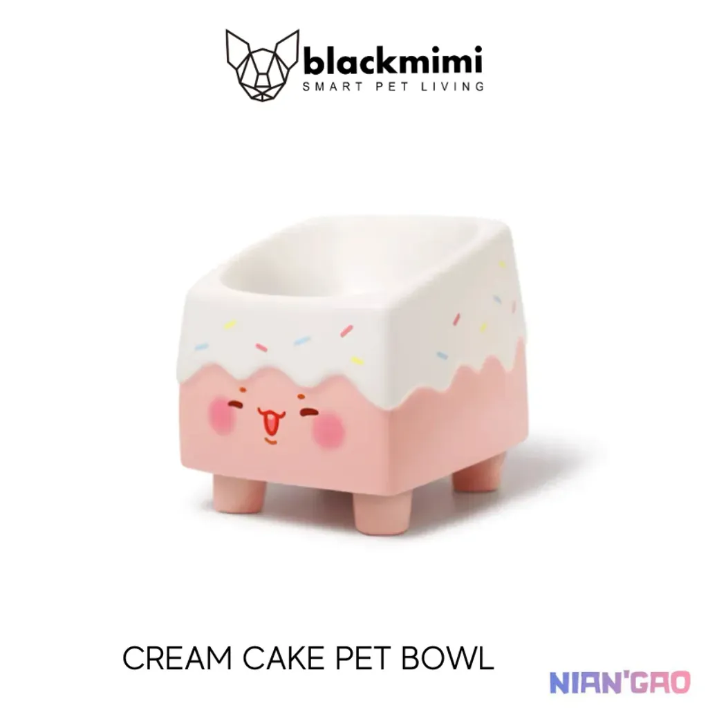Nian Gao Cake Cat Ceramic Bowl