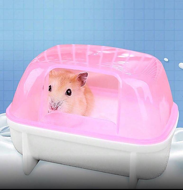 Hamster Bath Basin Pink