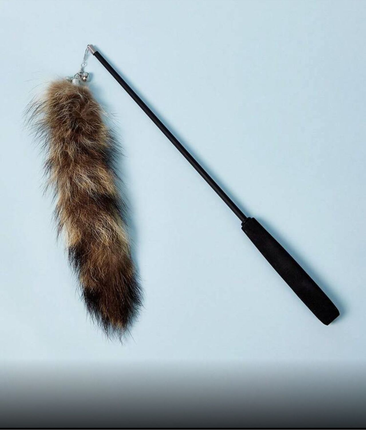 Interactive Cat Teaser Wand with Silicone Handle-Only Wand