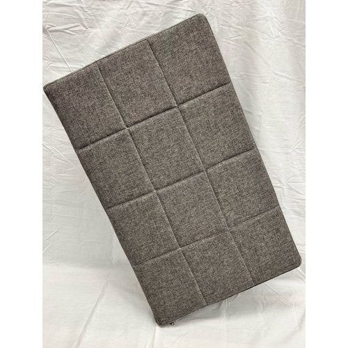 Budz Flat Bed comfortable Cushion - Grey / Size: 17”x11”x2”