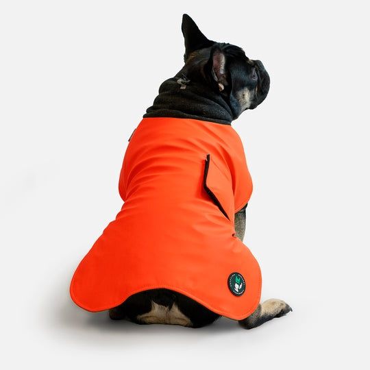 Wintertide Dog Coat - Blood Orange