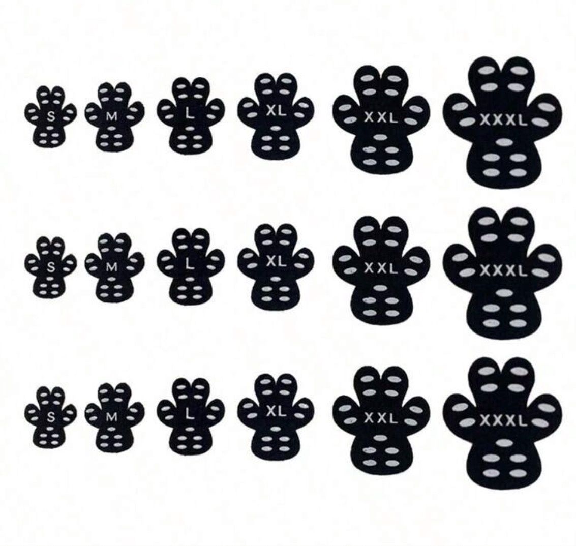 Waterproof &amp; Anti-Slip Paw Protection Traction Pads for Dogs- Foot Patch, Size: XL