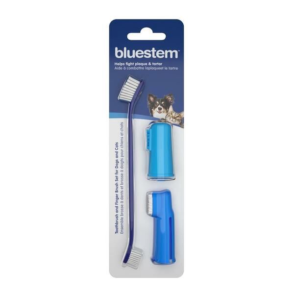 BlueStem Toothbrush Kit Toothbrush + 2 Finger brush