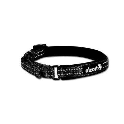Alcott Dog Collar, Black, Medium