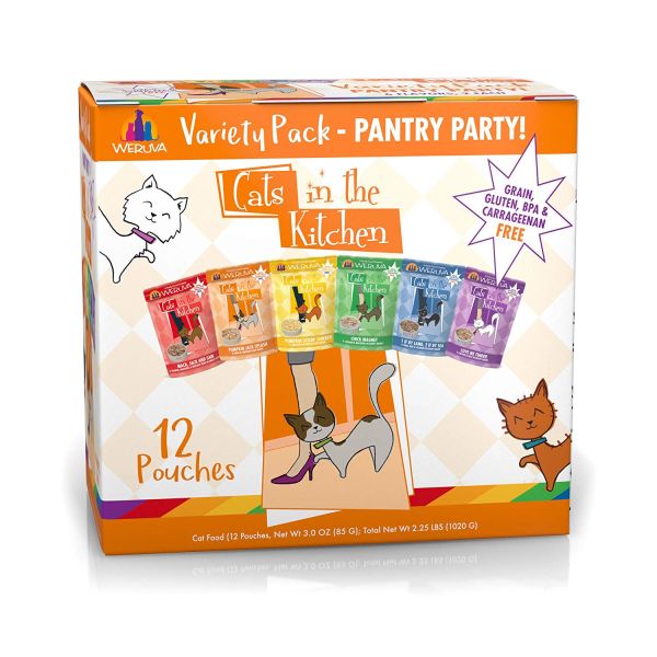 Weruva Cats in the Kitchen Mixed Variety 12/3 OZ Box