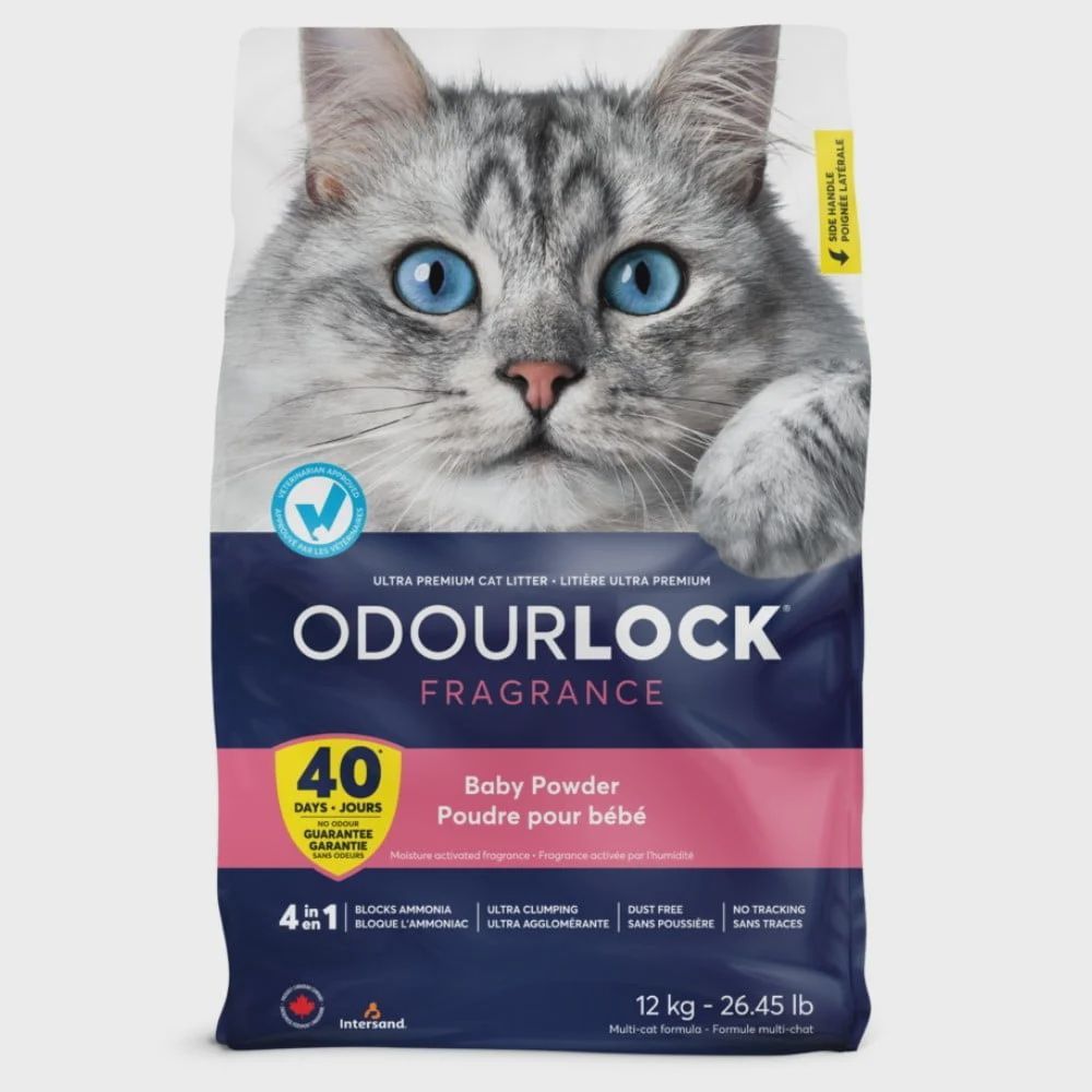 Intersand Odorlock Baby Powder Cat Litter