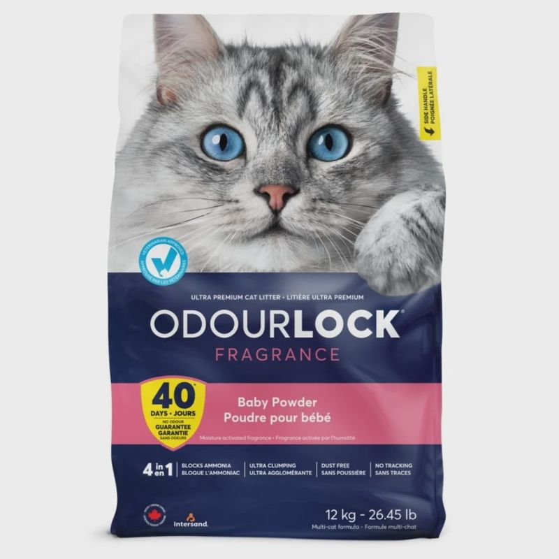Intersand Odorlock Baby Powder Cat Litter