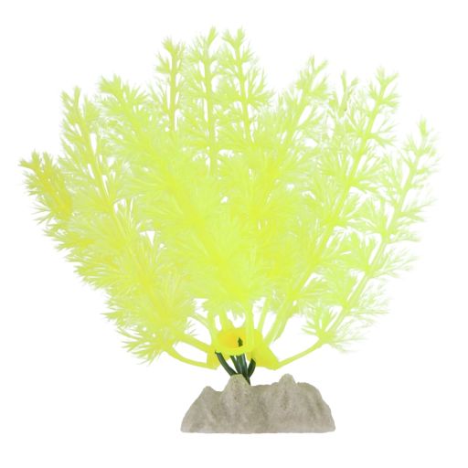 Tetra GloFish Plastic Plants Yellow Small