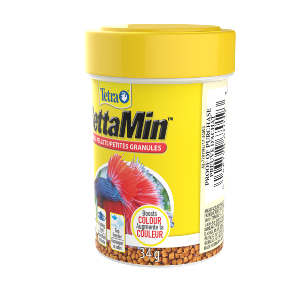 Tetra Betta Small Pellets Complete Fish Food 1.23 Oz