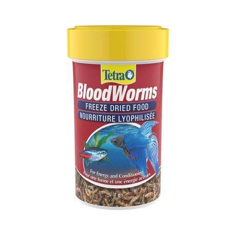 Tetra Bloodworms Freeze Dried 0.25 oz / 7 g