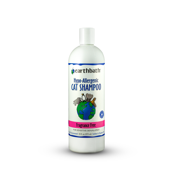 Earthbath Shampoo for Cats Hypo-Allergenic 16 oz