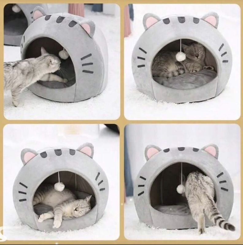 Cute Soft Cat Bed  in 2 colours