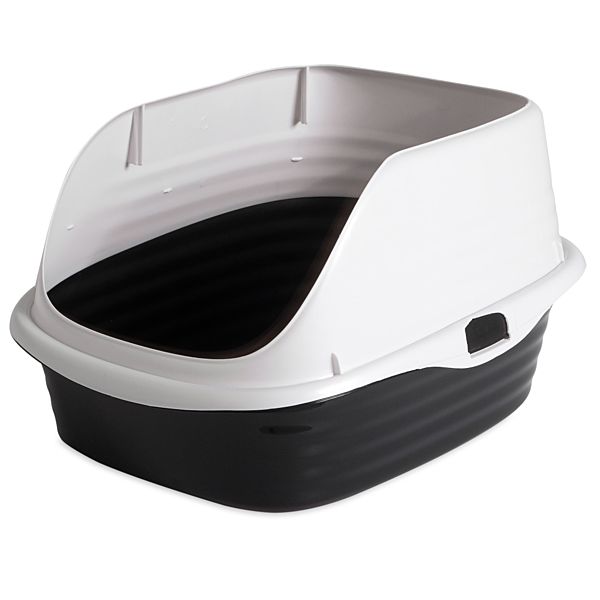 Arm &amp; Hammer Rimmed Wave Cat Litter Box Large