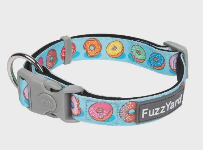 FuzzYard Dog Collar - You Drive Me Glazy | 50-65 CM
