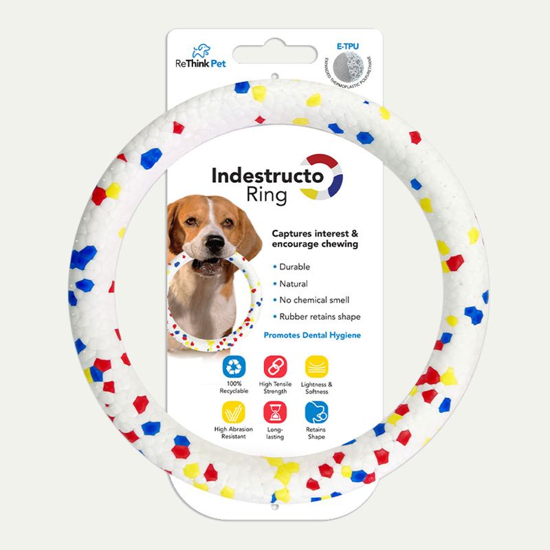 ReThink Pet Indestructo Ring – Durable Dog Toy