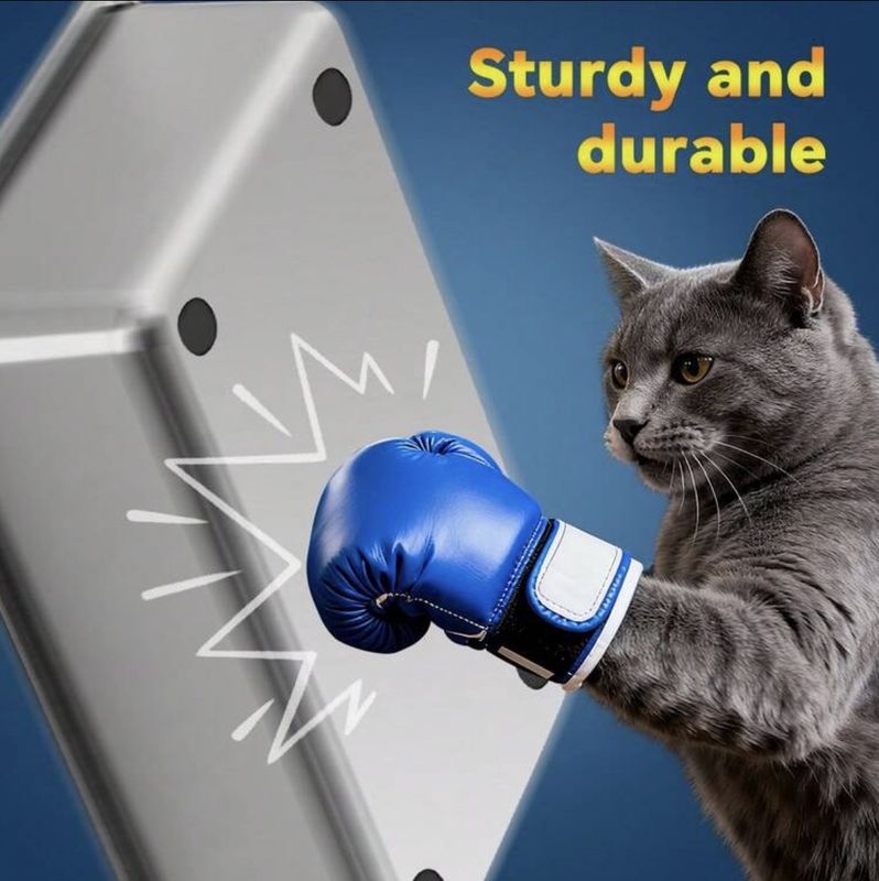Stainless Steel Litter Box with Removable Cover | Cats