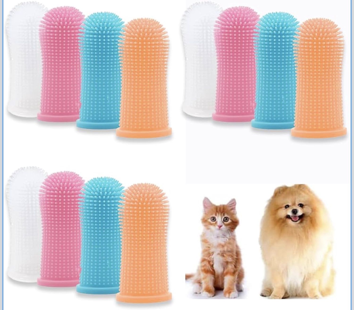 Finger 360º Toothbrush for dogs &amp; cats