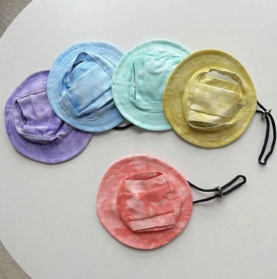 Pet Breathable Sun Hat, Summer Sunscreen Hat with Ear Holes- Cats &amp; Dogs