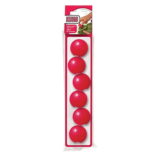 Kong Refill Squeakers Small 6PK