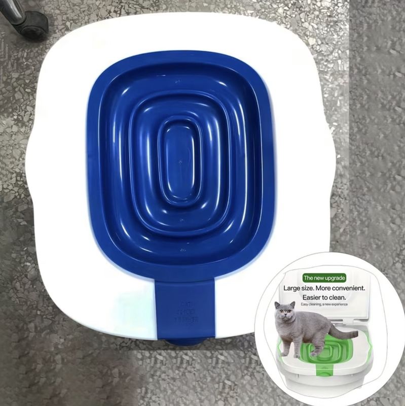 Cat Training Toilet Seat with Non-Slip Clip