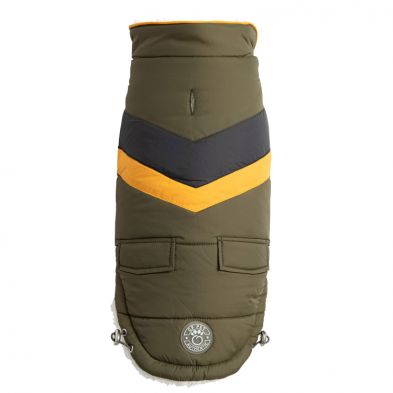 GF PET - ALPINE PUFFER - DARK KHAKI - Size Large