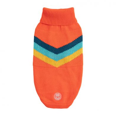 GF PET - ALPINE SWEATER - ORANGE - SIZE 2XL