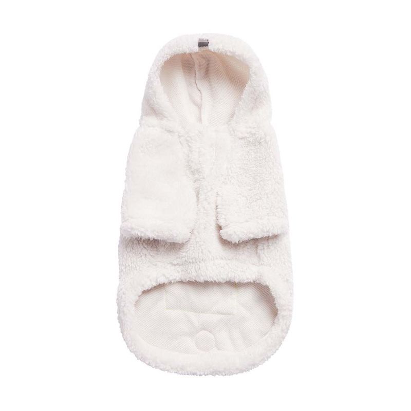 GF PET - COZY HOODIE - OFF WHITE - SIZE M
