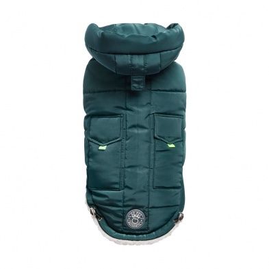 GF PET - ELASTO-FIT SUPER PUFF PARKA - TEAL - SIZE 3XL