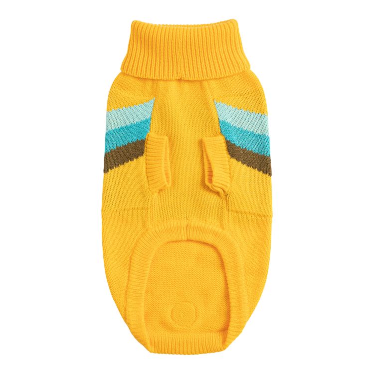 GF PET - ALPINE SWEATER - YELLOW - SIZE M