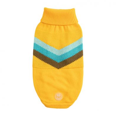 GF PET - ALPINE SWEATER - YELLOW - SIZE M