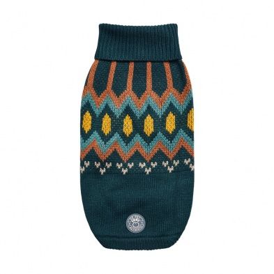 GF PET - HERITAGE SWEATER - TEAL - SIZE 3XL