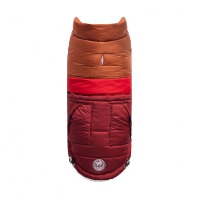 GF PET - ELASTO-FIT RETRO PUFFER - DARK RED - XS