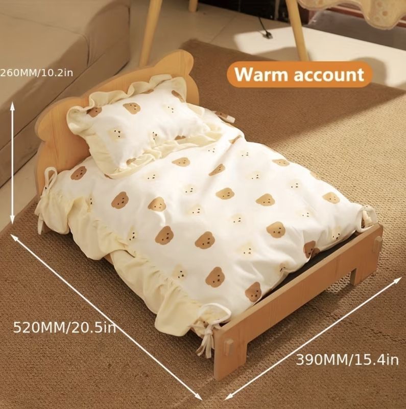 Soft Pet Bed for Small Dogs &amp; Cats