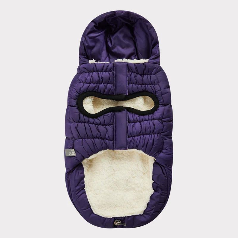 GF PET - ELASTO-FIT CLOUD PARKA -PURPLE - SIZE XL