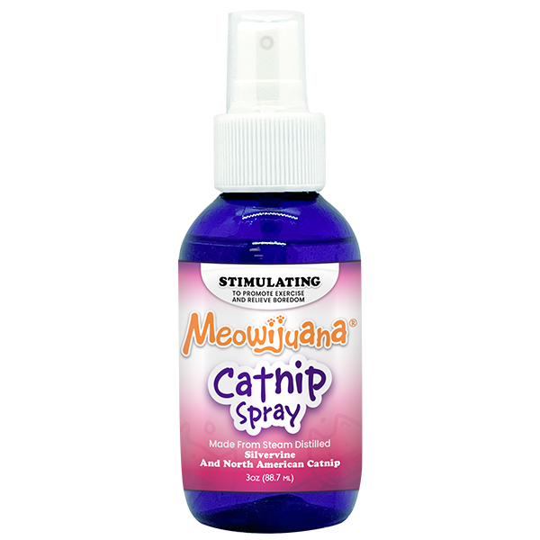Meowijuana Cat Catnip Spray w/ Silvervine 3oz