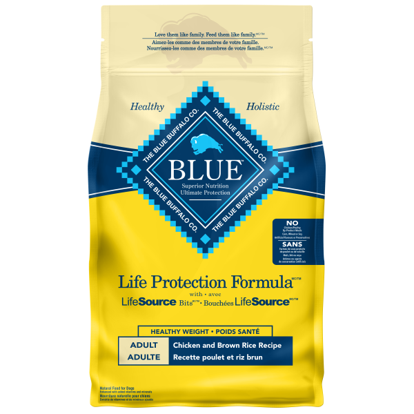 Blue Dog LPF Healthy Weight Adult Chicken &amp; BnRice 6 lb