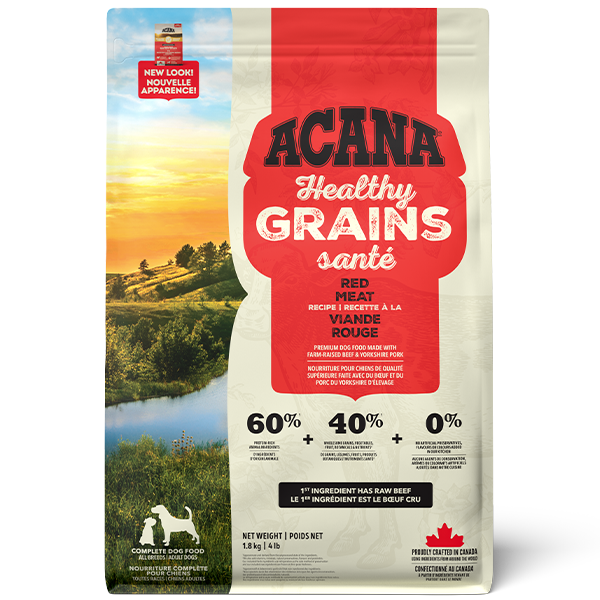ACANA Dog Healthy Grains Red Meat 1.8kg