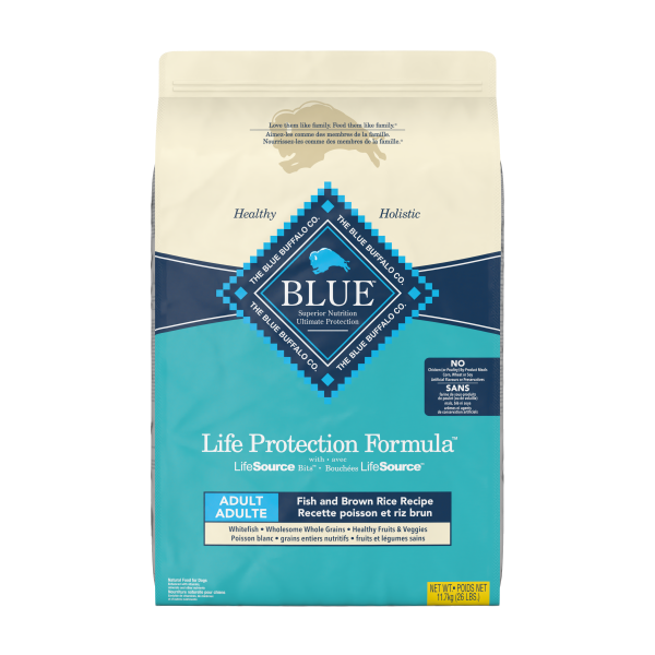 Blue Dog LPF Adult Fish &amp; Brown Rice 26 lb