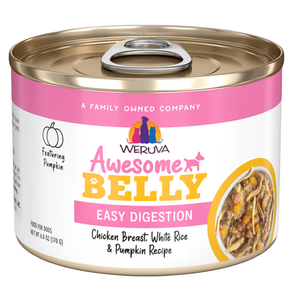 Weruva Dog Awesome Belly Chicken and Rice 6 oz