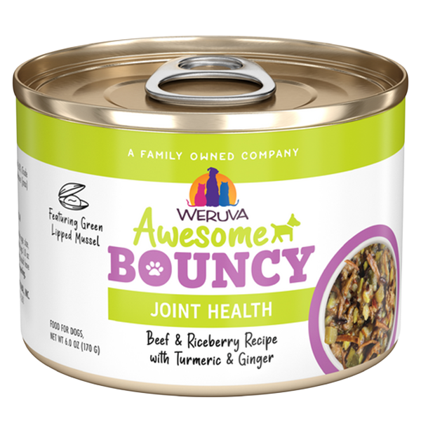 Weruva Dog Awesome Bouncy Beef and Rice 6 oz