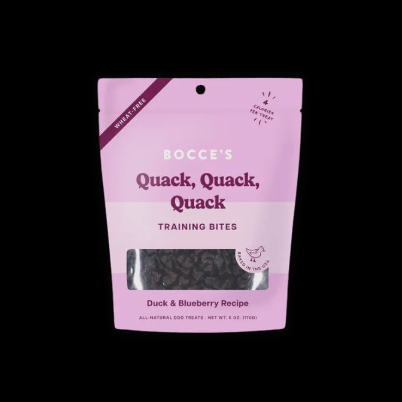 Bocce's Bakery - Training Bites - Quack Quack Quack - 6oz