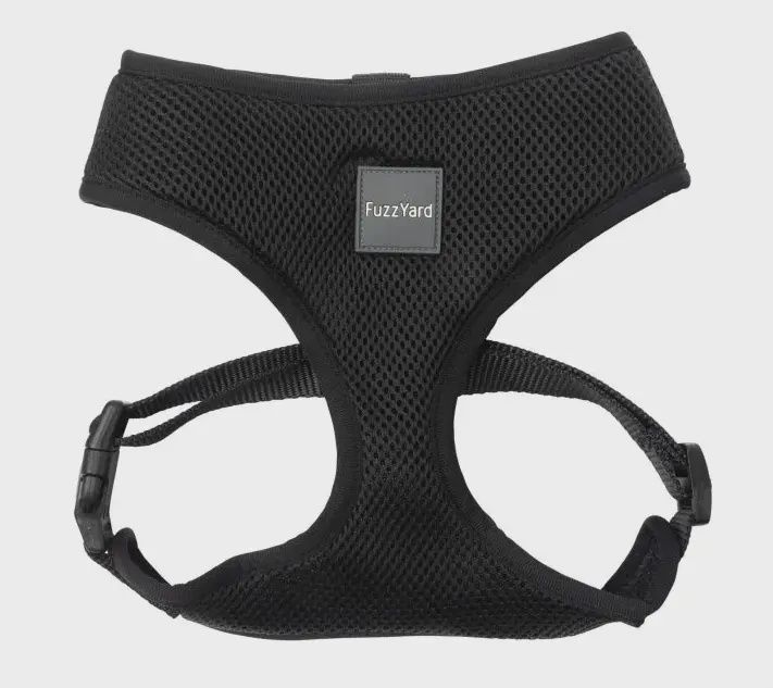 Fuzzyard Regular Harness - Swat Black - Size M