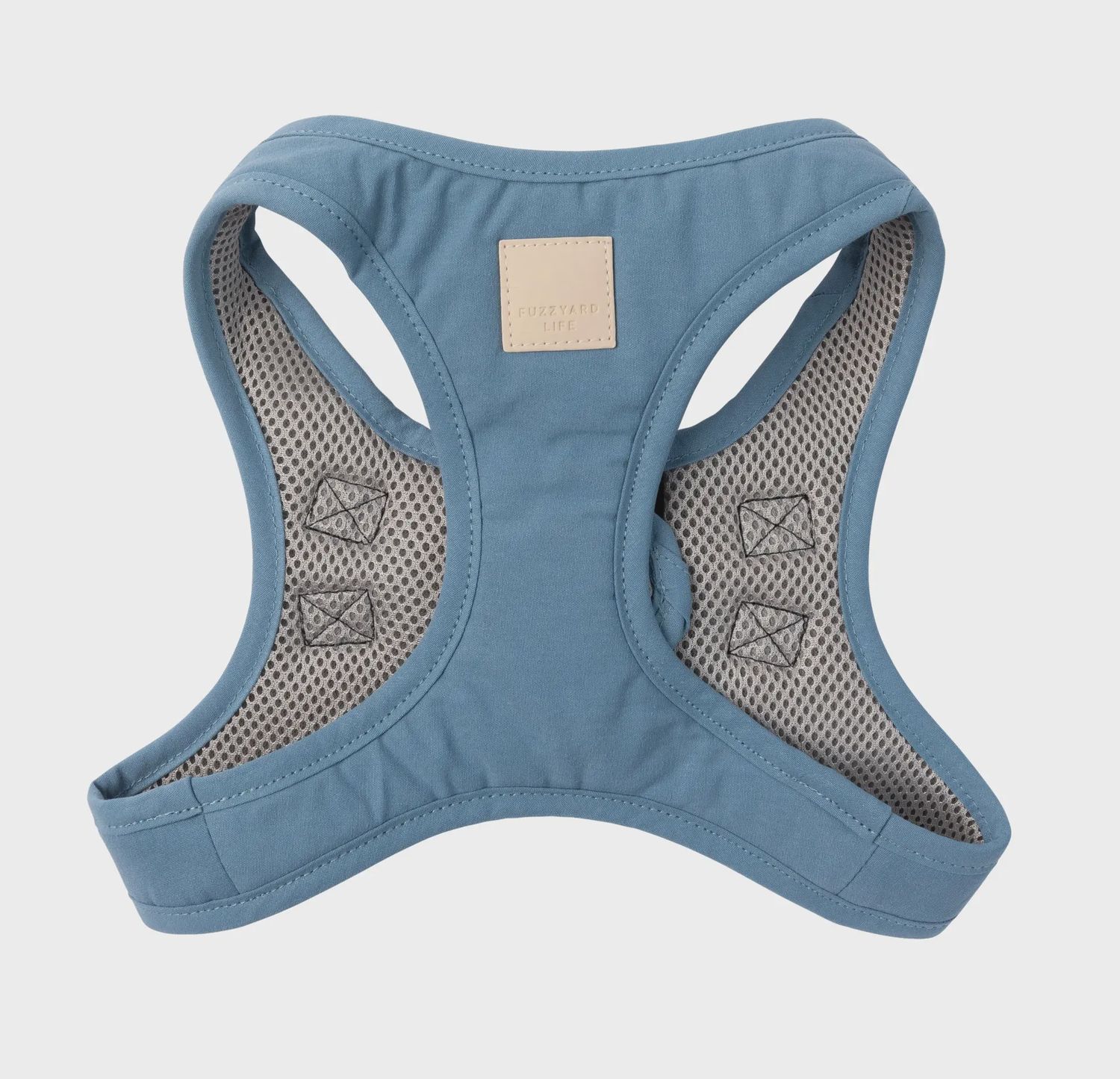 FuzzYard Life - Cotton Step In Harness - French Blue - Size S