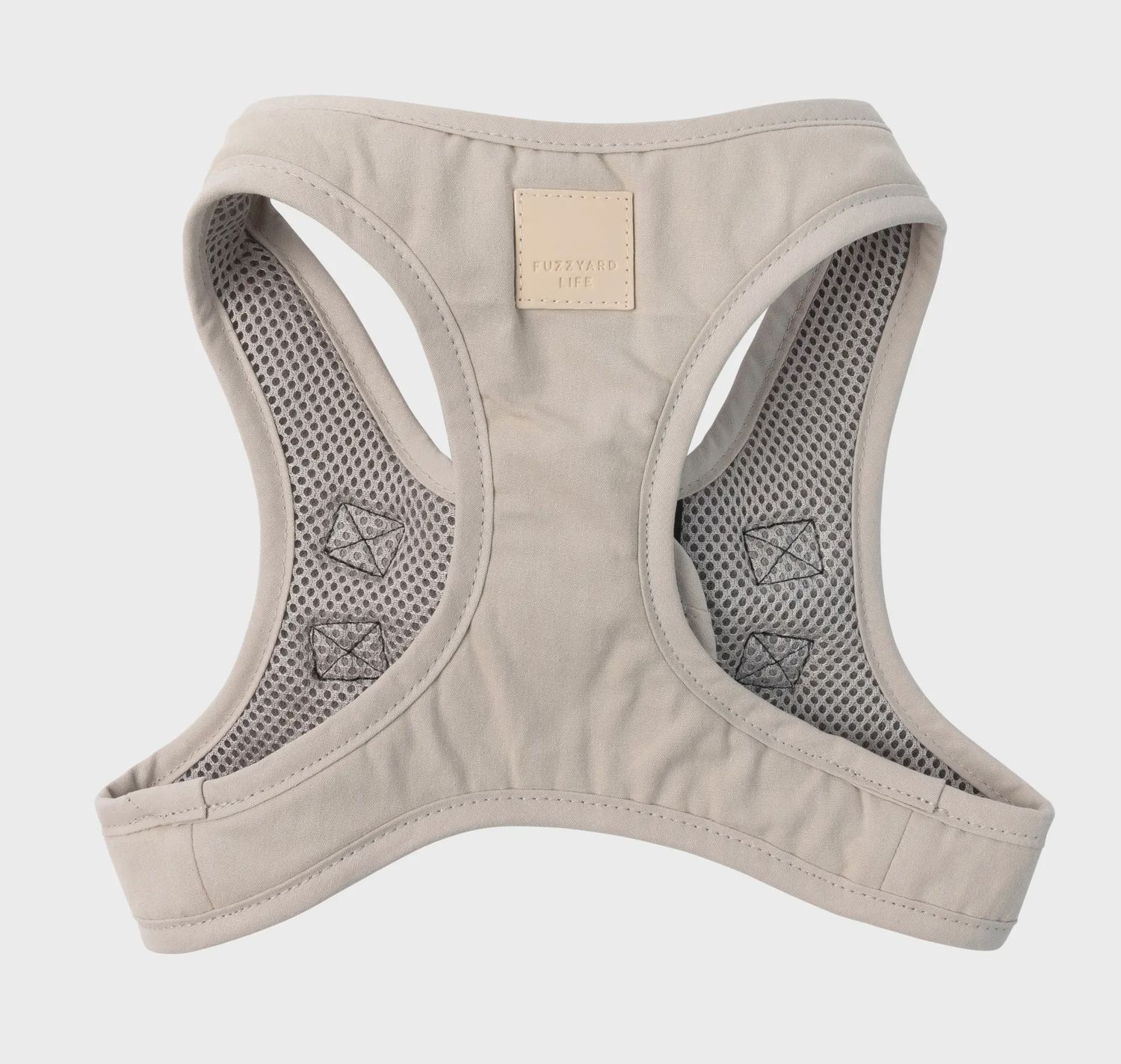 FuzzYard Life - Cotton Step-in harness - Sandstone - Size M