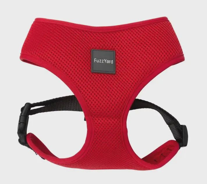 Fuzzyard Regular Harness - Red- Size XL