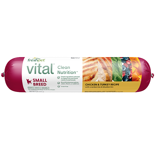 Freshpet Vital Dog GF Small Breed Poultry Roll 1 lb