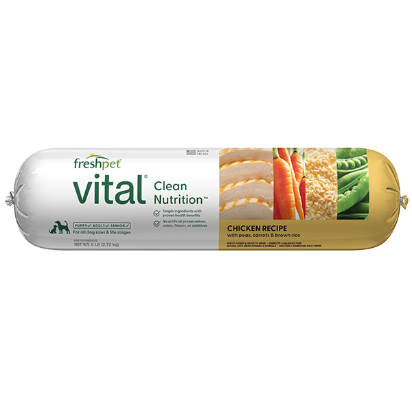 Freshpet Vital Dog Balanced Nutrition Ckn Veggie &amp; Rice 6 lb